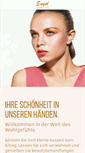 Mobile Screenshot of cosmetic-engel.de